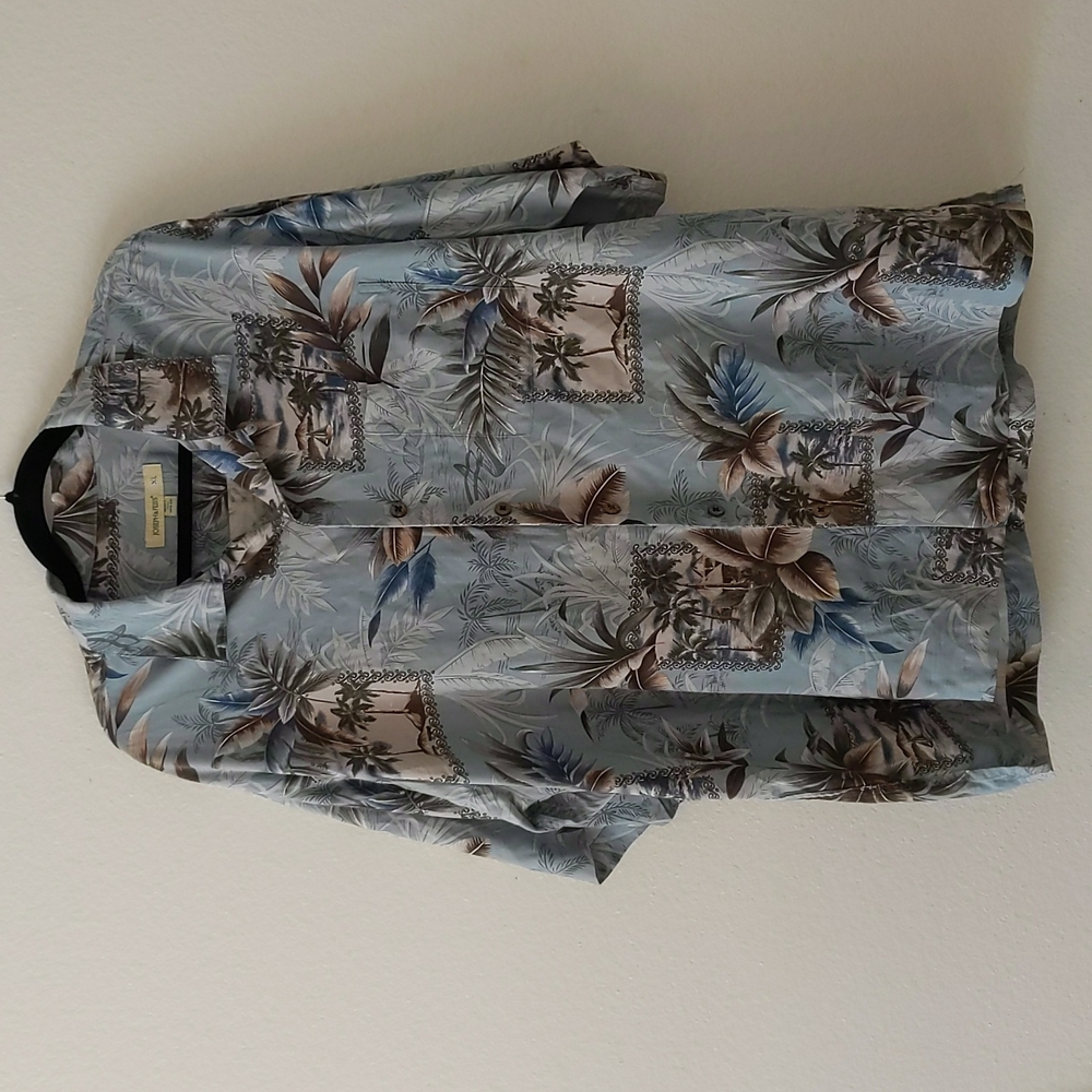 Joseph & Feiss Men's Silk Hawaiian Shirt